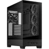 Asus a31 plus Midi-Tower-Gehäuse (schwarz | 2x USB-A | 2x USB-C | gehärtetes Glas)