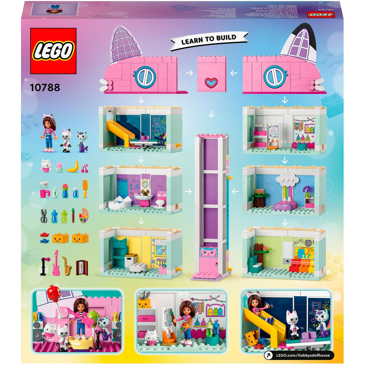 Lego Lego Gabby's Dollhouse 10788 Gabbys Puppenhaus