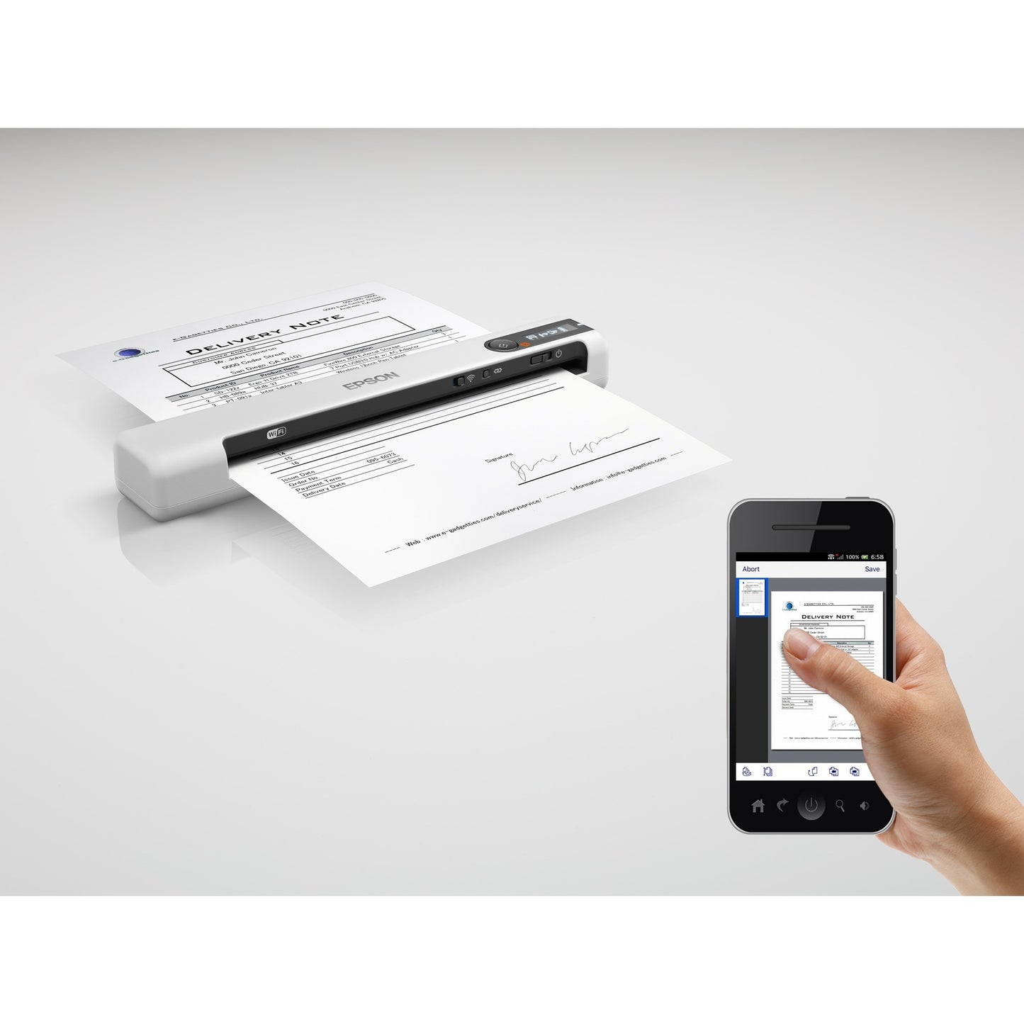 Epson Workforce DS-80W