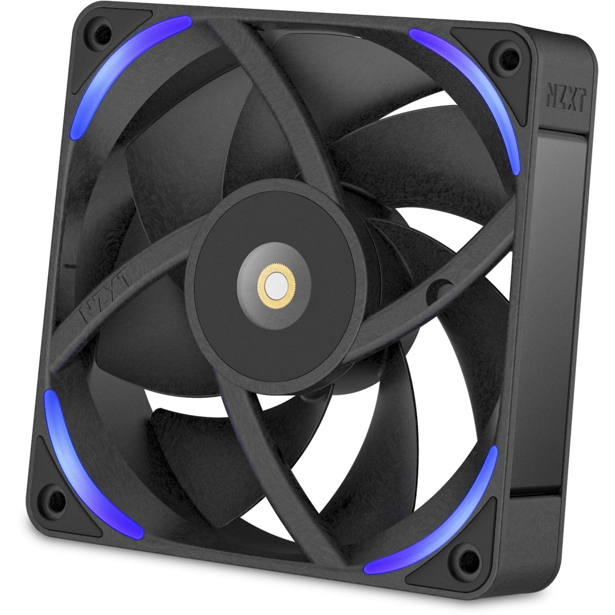 Nzxt f120x RGB-Gehäuselüfter (schwarz, 120 x 120 x 30 mm, PWM)