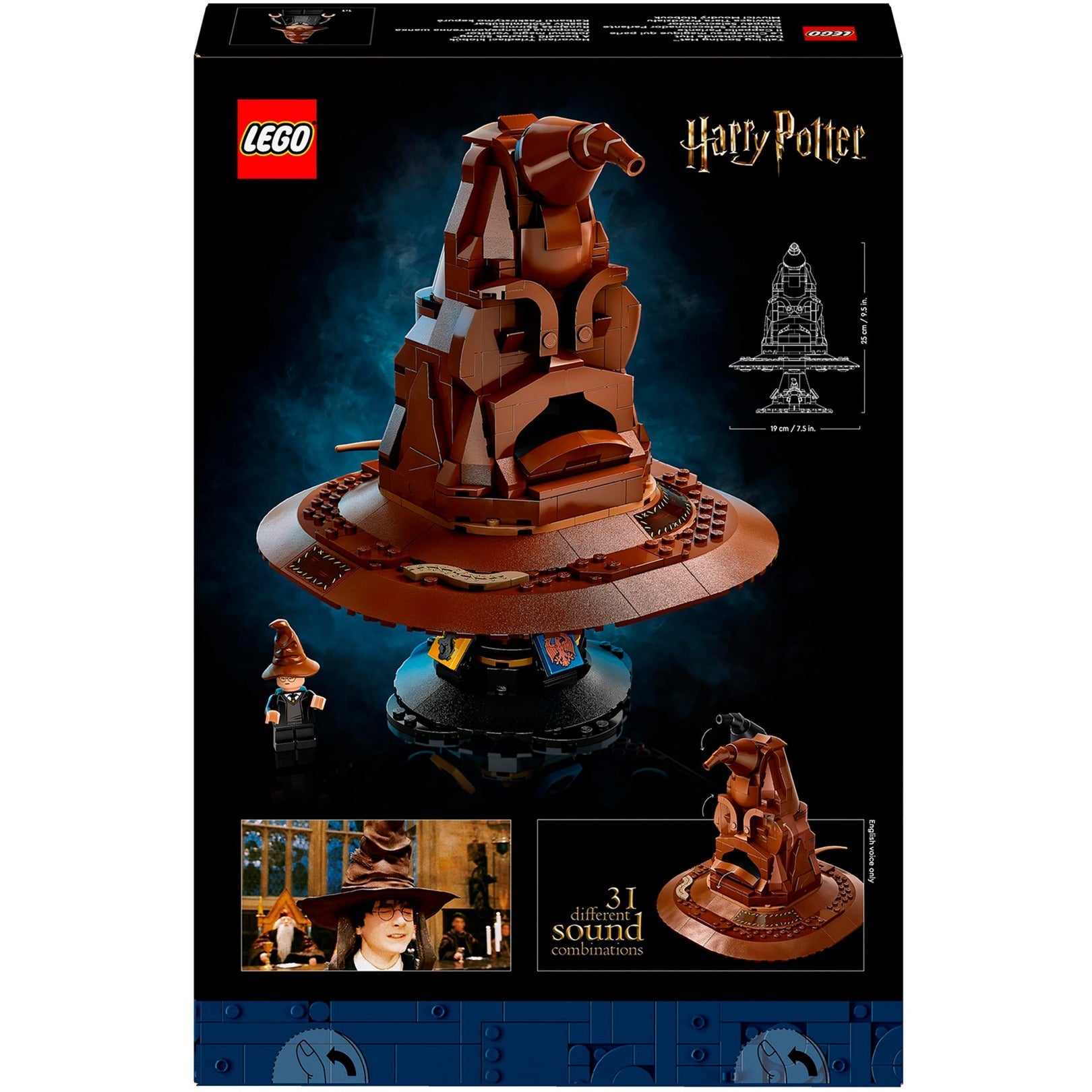 Lego Harry Potter 76429 spricht Sortierhut + Sound
