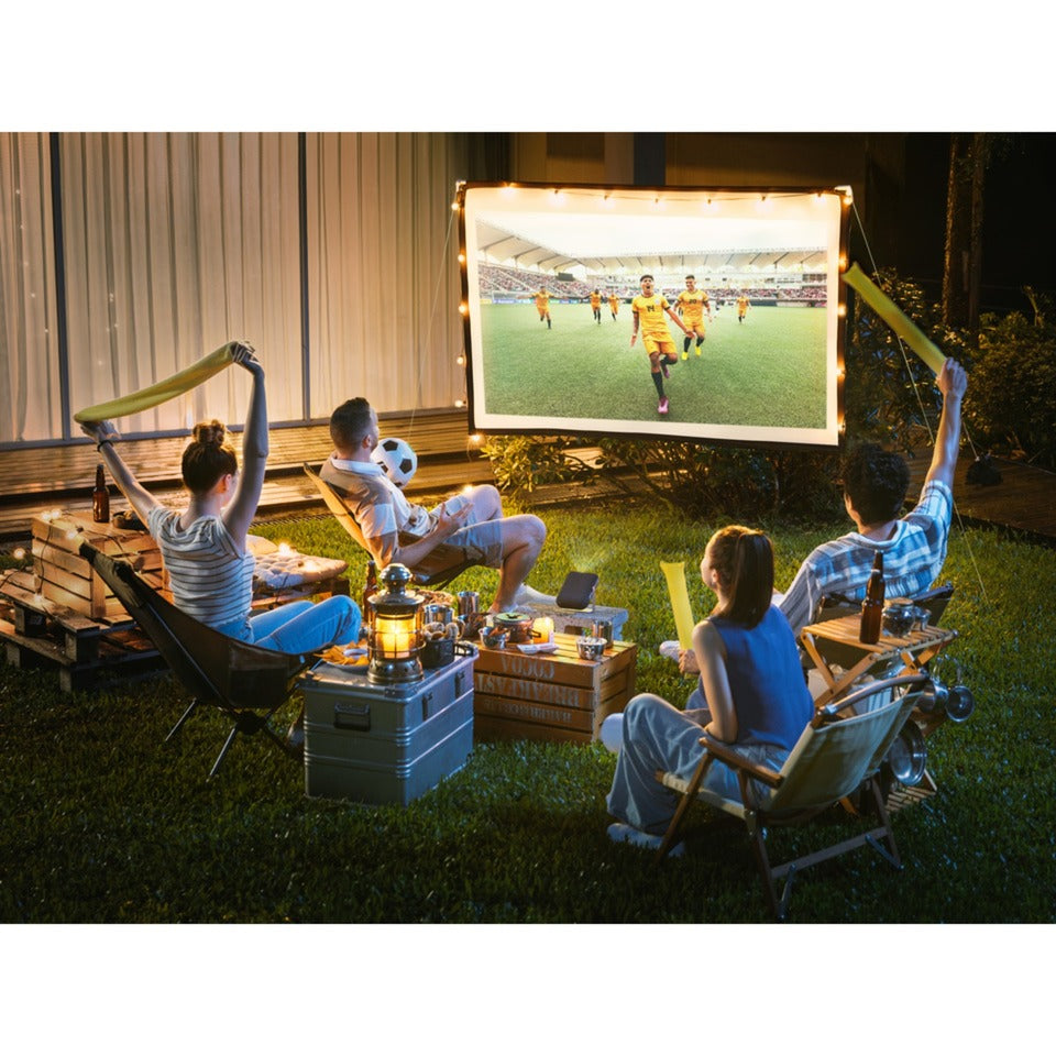 Viewsonic tragbarer LED-Projektor mit Harman-Kardon-Lautsprechern (schwarz, HDMI, Audio)