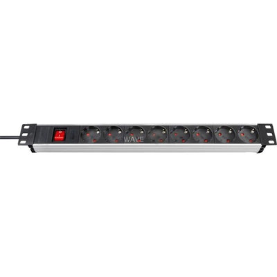 Brennenstuhl Premium-Line-Technik Alu 19 8x