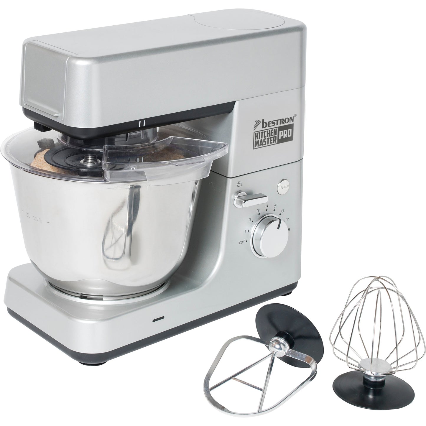 BESTRON AKM1600S 4-in-1-Küchenprozessor Kitchen Profi
