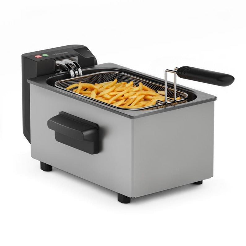 Tristar fr-9334 friteuse friteuse (silber, 3 liter)
