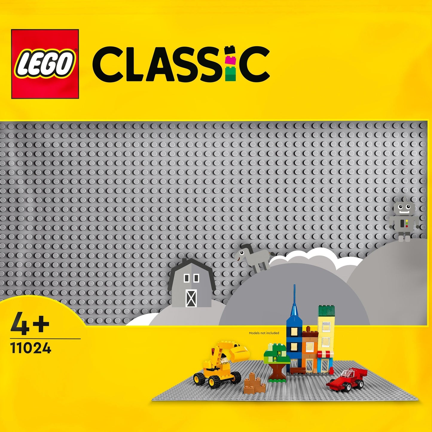 LEGO LEGO 11024 Graues Gebäudeplatte