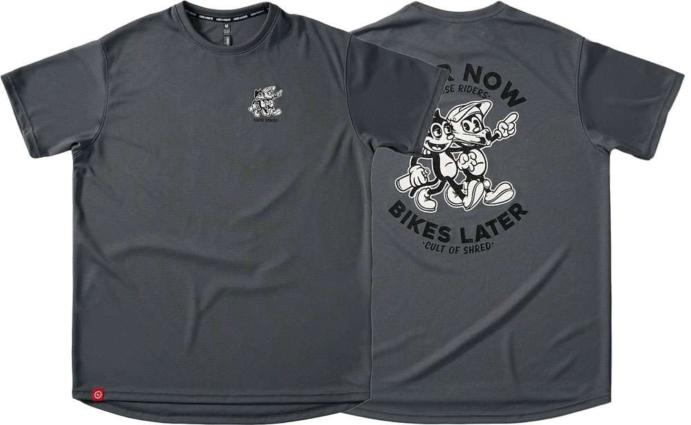 Loose Riders Bier, jetzt Fahrräder, später – MTB-Trikot