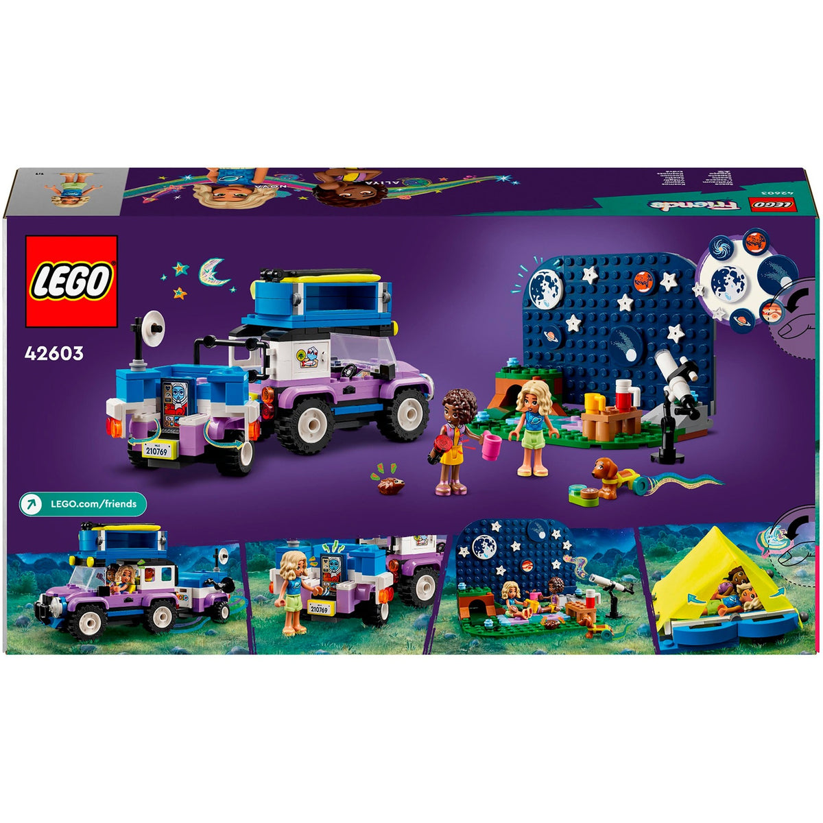 Lego Lego Friends 42603 Astronomisches Campingfahrzeug