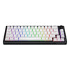 Hator Skyfall Mag Ultra 8K, Gaming-Tastatur (Schwarz, US-Layout, Hator Aurum Ice, 65 %, RGB, Double-Shot PBT, Hot-Swap)