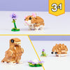 Lego 31376 Creator süßer Hamster mit Blume | 2 Stk