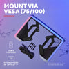 Trust GXT 907 VYBZ RGB-Hintergrundbeleuchtung für Monitore (Schwarz)