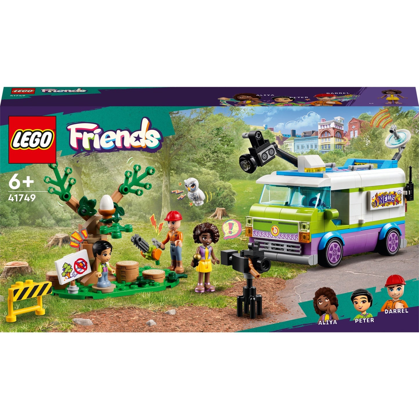 Lego Lego Freunde 41749 Nachrichtenbus