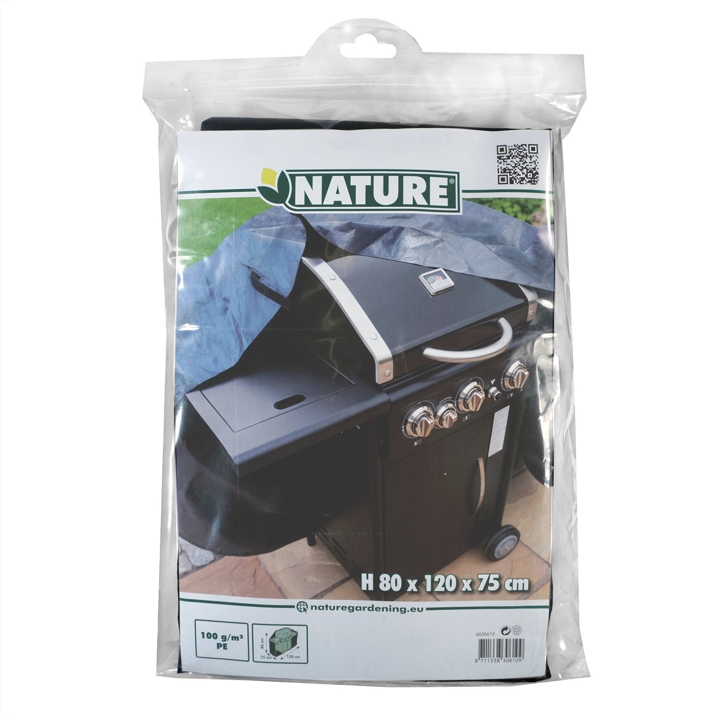 Natur Natur Grillabdeckung 120x75x80 cm