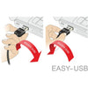 Delock USB2.0 A 90 °> USB Micro-B