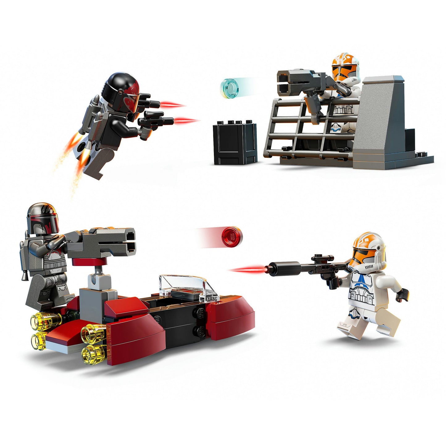 Lego Star Wars TM 75449 Siege of Mandalore Battle Pack | 2 Stk