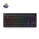 Mchose Mix 87 Hall-Effekt-Magnetschalter-Gaming-Tastatur (schwarz, US-Layout, 80 %, RGB, Hot-Swap, USB-C, Hall-Effekt-Sensor)