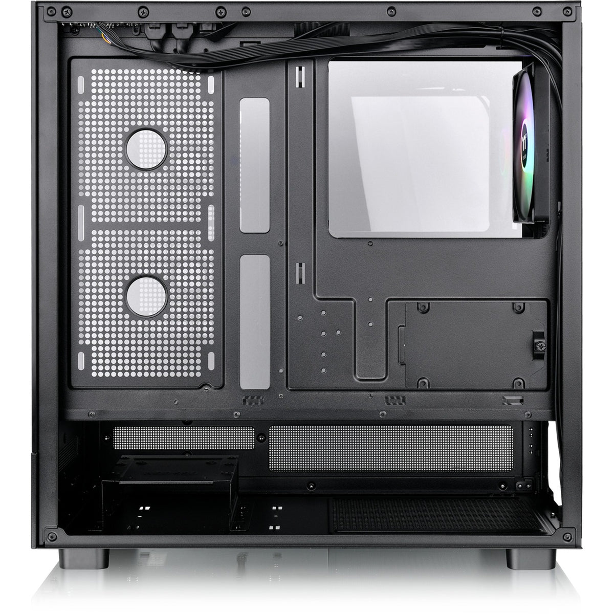 Thermaltake View 270 tg argb Midi-Tower-Gehäuse (schwarz | 2x USB-A | 1x USB-C | RGB | gehärtetes Glas)