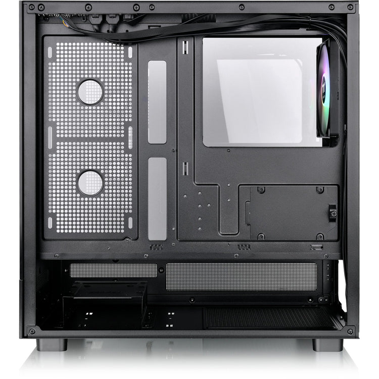 Thermaltake View 270 tg argb Midi-Tower-Gehäuse (schwarz | 2x USB-A | 1x USB-C | RGB | gehärtetes Glas)