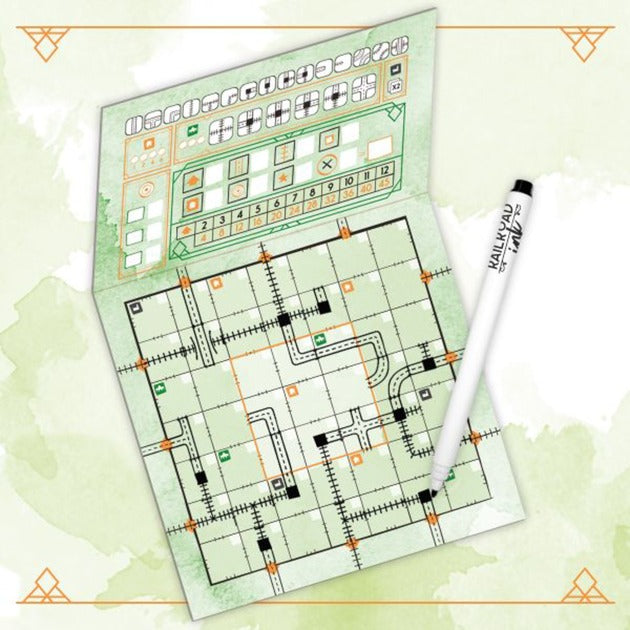 White Goblin Games Railroad Tinte (Natural Green Version)