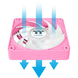 Thermaltake CT120 EX ArGB Sync PC-Lüfter Pink (3-Lüfter-Pack) Gehäuselüfter (Rosa, 3 Stück, 120 x 120 x 25 mm, PWM) - afbeelding 10