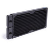 Alphacool Nexxxos HPE-20 Vollkupfer 240-mm-Kühler (schwarz)
