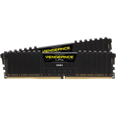 Corsair 16 GB DDR4-3000 (2x 8 GB) RAM (schwarz, cmk16gx4m2d3000c16, xmp 2.0)