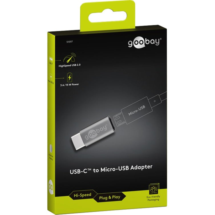 Goobay USB-C an Micro-USB-Adapter