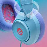 Powera Lucidsound LS10 Kabelgebundenes Gaming-Headset – Ocean Waves Over-Ear-Gaming-Headset (Hellblau Lila, Playstation 5, Playstation 4, Xbox Series X|s, Xbox One, PC, Mobil) - afbeelding 13