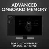 Logitech G502 Hero High Performance Gaming Maus - afbeelding 8