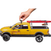 Bruder Dodge Ram 2500 Rettungsbrigadeauto mit Rettungsschwimmer