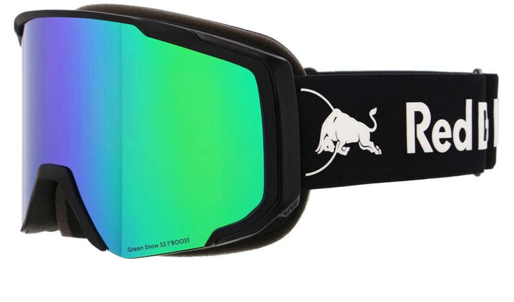 Red Bull Specteyewear Jibb-03gr3 braun mit grünem Spiegel – Skibrille
