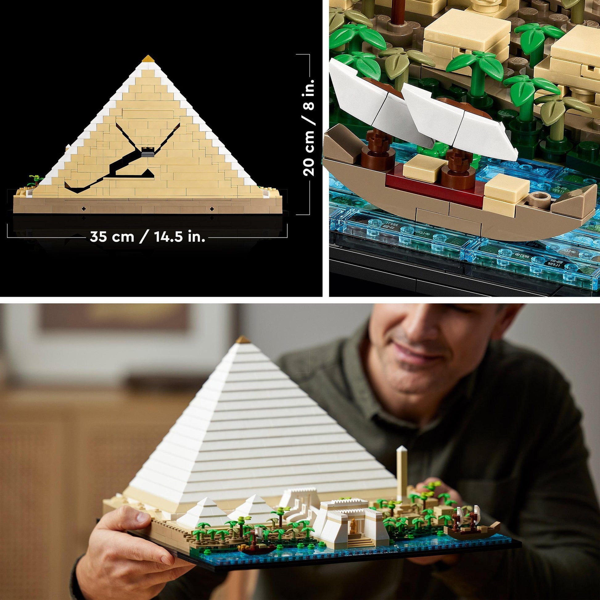 Lego Lego Architecture 21058 Große Pyramide von Gizeh