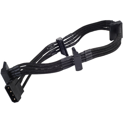 Silberstone-Adapter 4-Pin-Molex> 4x 15-polige SATA