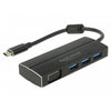 Delock USB-C 3.1> 3x USB-A 3.0 Hub + 1x VGA
