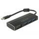 Delock USB-C 3.1> 3x USB-A 3.0 Hub + 1x VGA