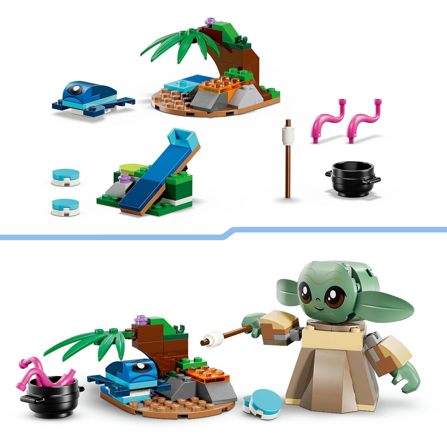 Lego Star Wars TM 75443 Grogus Zuhause | 2 Stk