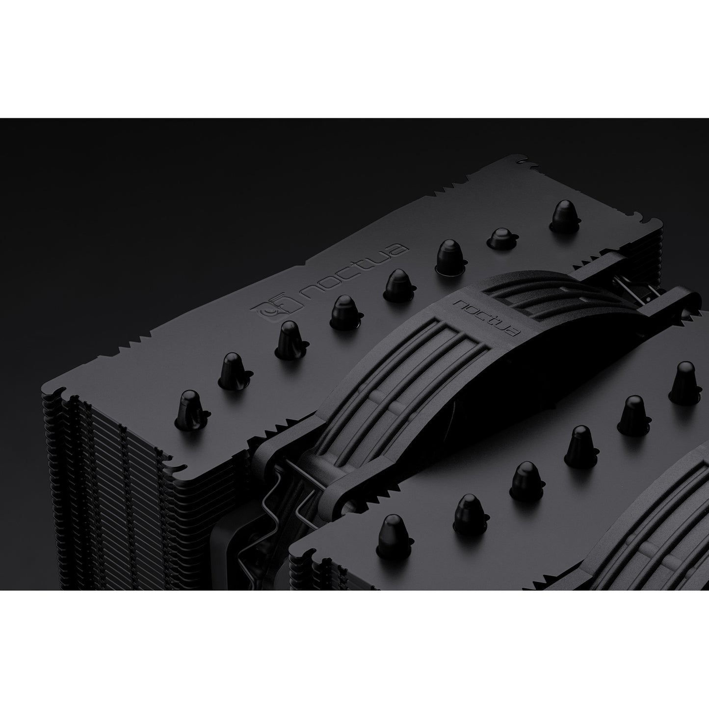 Noctua nf-a14x25r g2 pwm sx2-pp chromax.black Gehäuselüfter (schwarz, 2 Stück, 140 x 140 x 25 mm)
