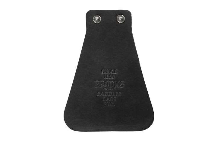 Brooks spuckt Leder schwarz