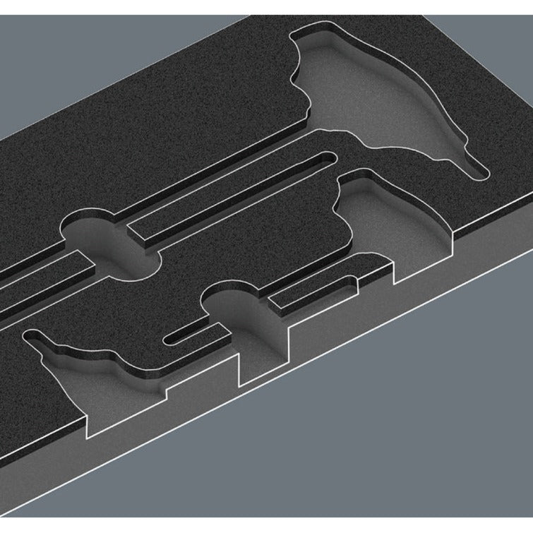 Wera 9712 Schaumeinsatz mit Torx HF-Schroeve