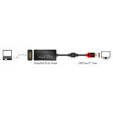 Delock DisplayPort-Adapter für USB-C Monitor 4K - afbeelding 2