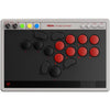 8bitdo Arcade-Controller (grau rot, 2,4 GHz Bluetooth USB, Nintendo Switch, PC)