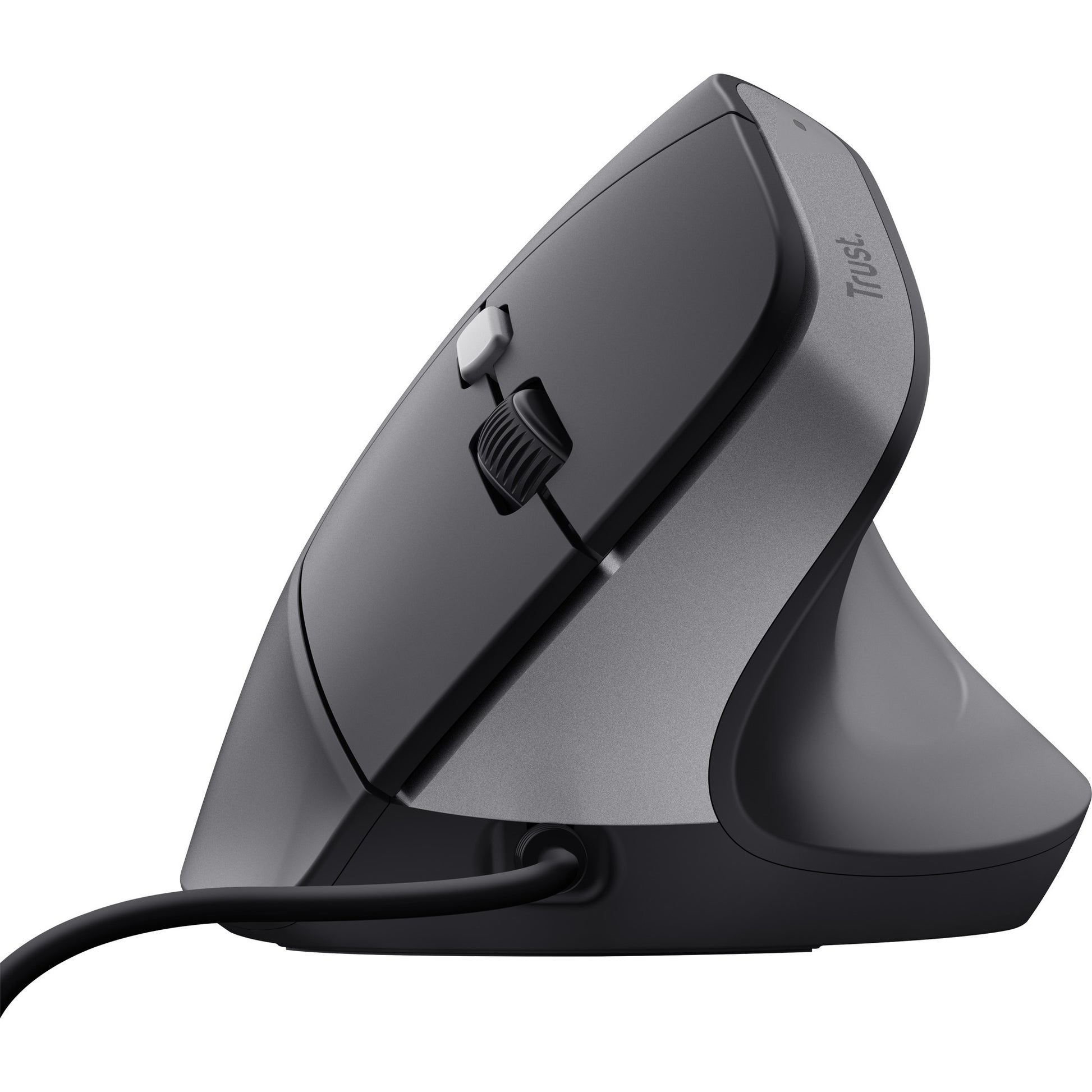 Ergonomische Maus Trust Bayo II (schwarz, 800 dpi – 2.400 dpi)