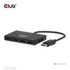 Club 3D DisplayPort Quad Monitor Hub MST 4x 4K30Hz DisplayPort Splitter (Schwarz)