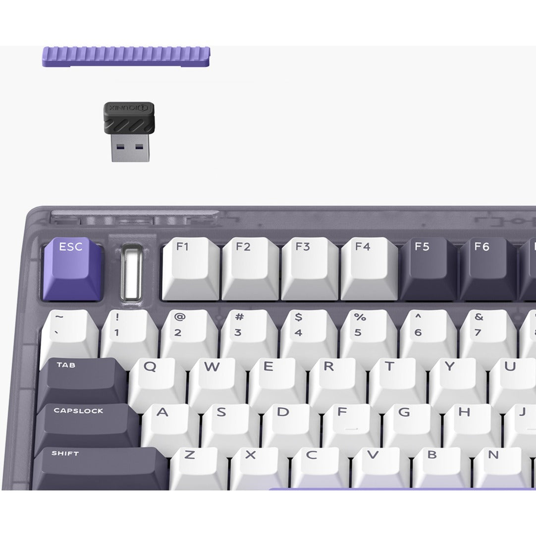 Iqunix OG80 Lavandin Wireless mechanischer Tastatur
