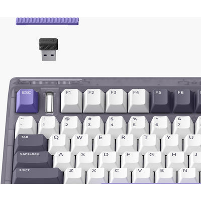 Iqunix OG80 Lavandin Wireless mechanischer Tastatur