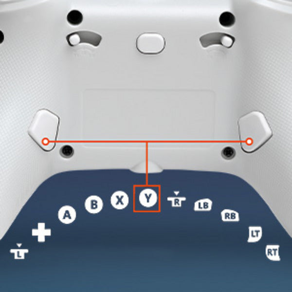 Powera Advantage Controller mit Kabel für die Xbox Series x|s – Polar Ice (weiß blau, Xbox Series x|s, Xbox One, PC)