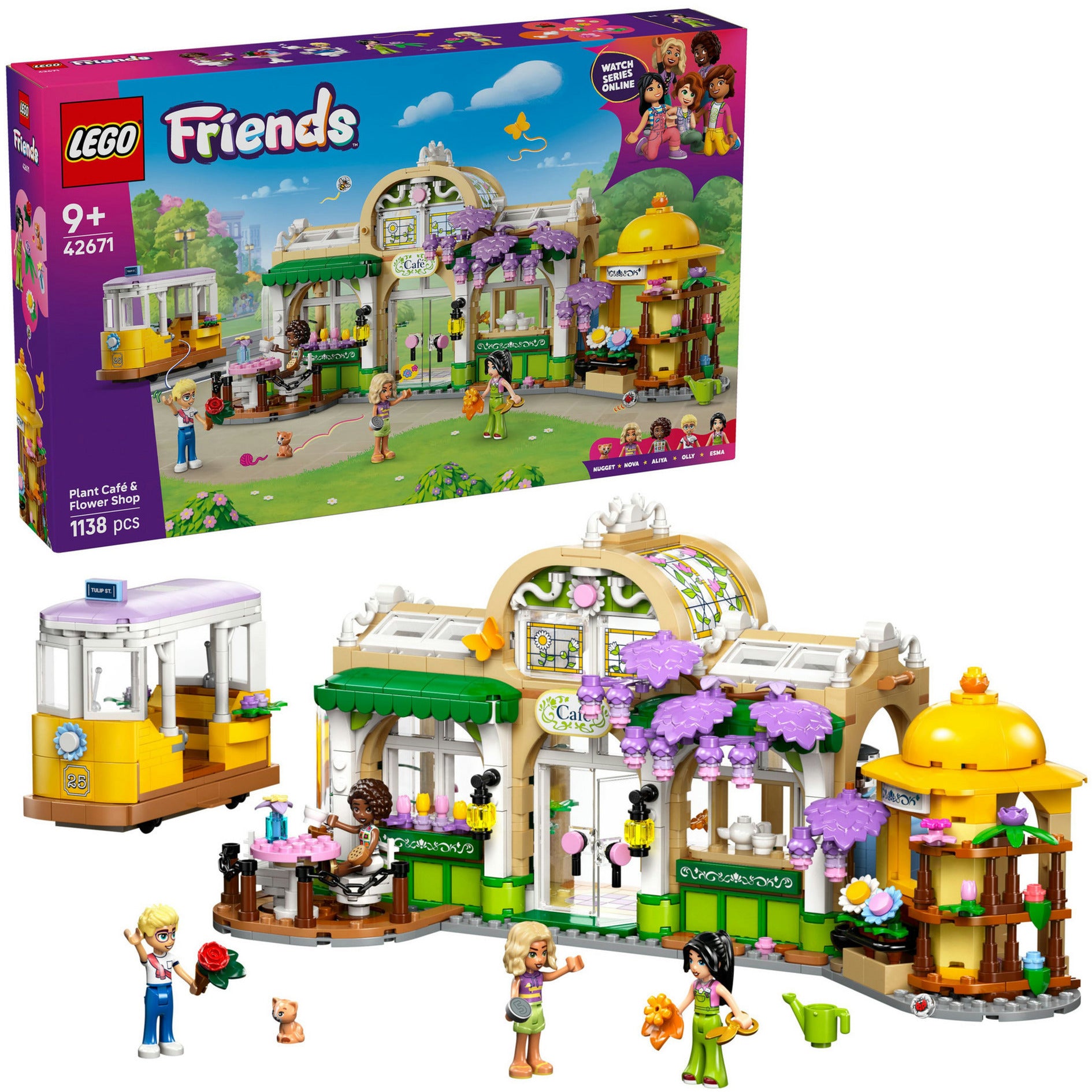 LEGO 42671 Freunde Plantcafé und Bloemenwinkel