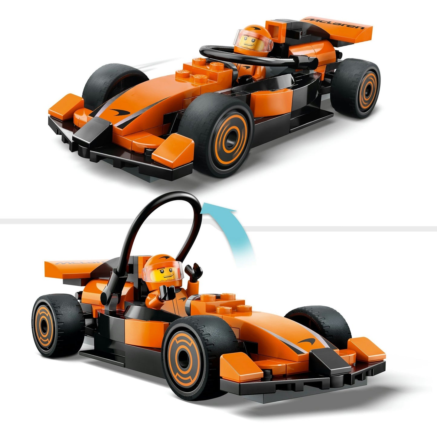 Lego Lego City 60442 F1 Fahrer mit McLaren Racing Car