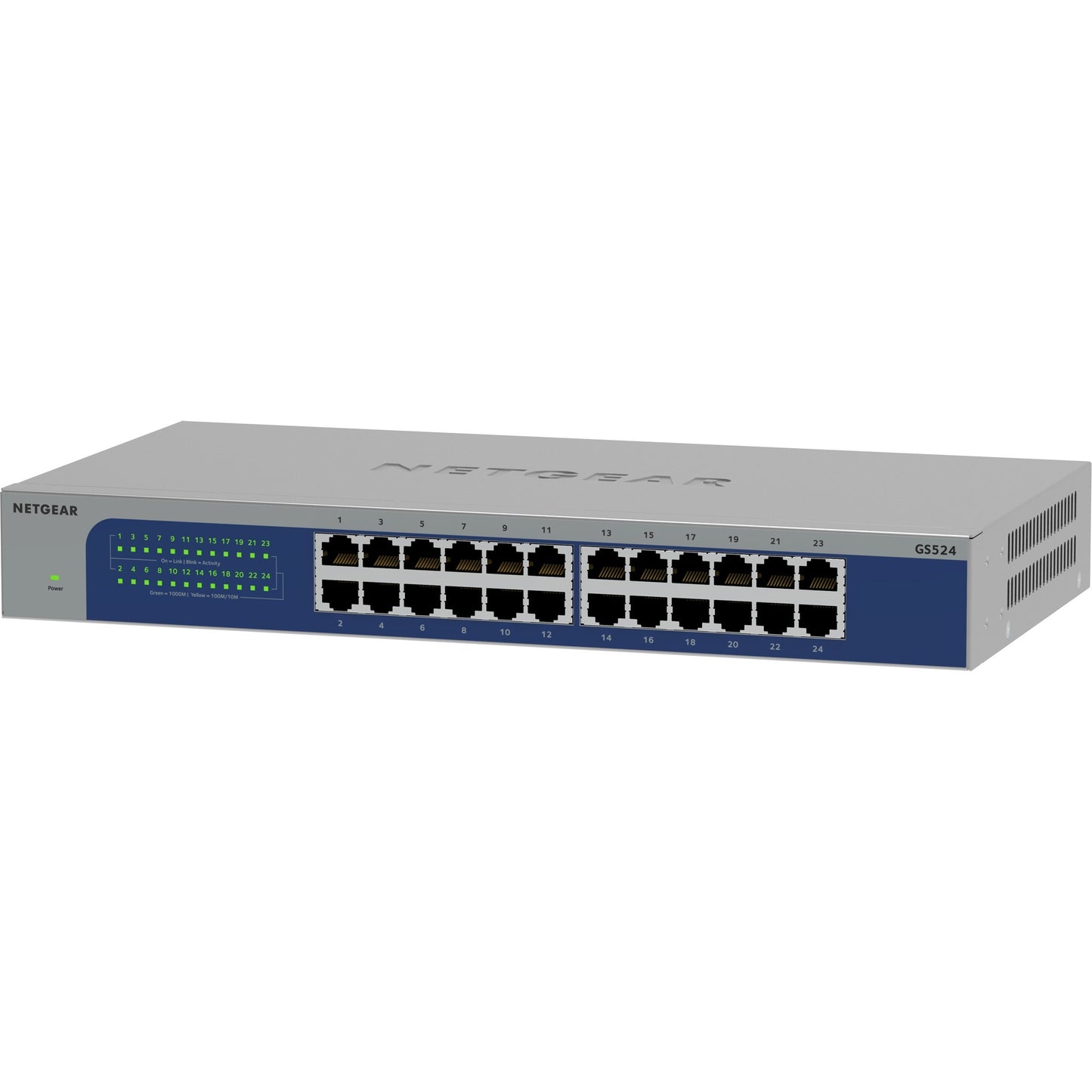 Netgear GS524 24-Poort Gigabit Ethernet Unmanaged Switch