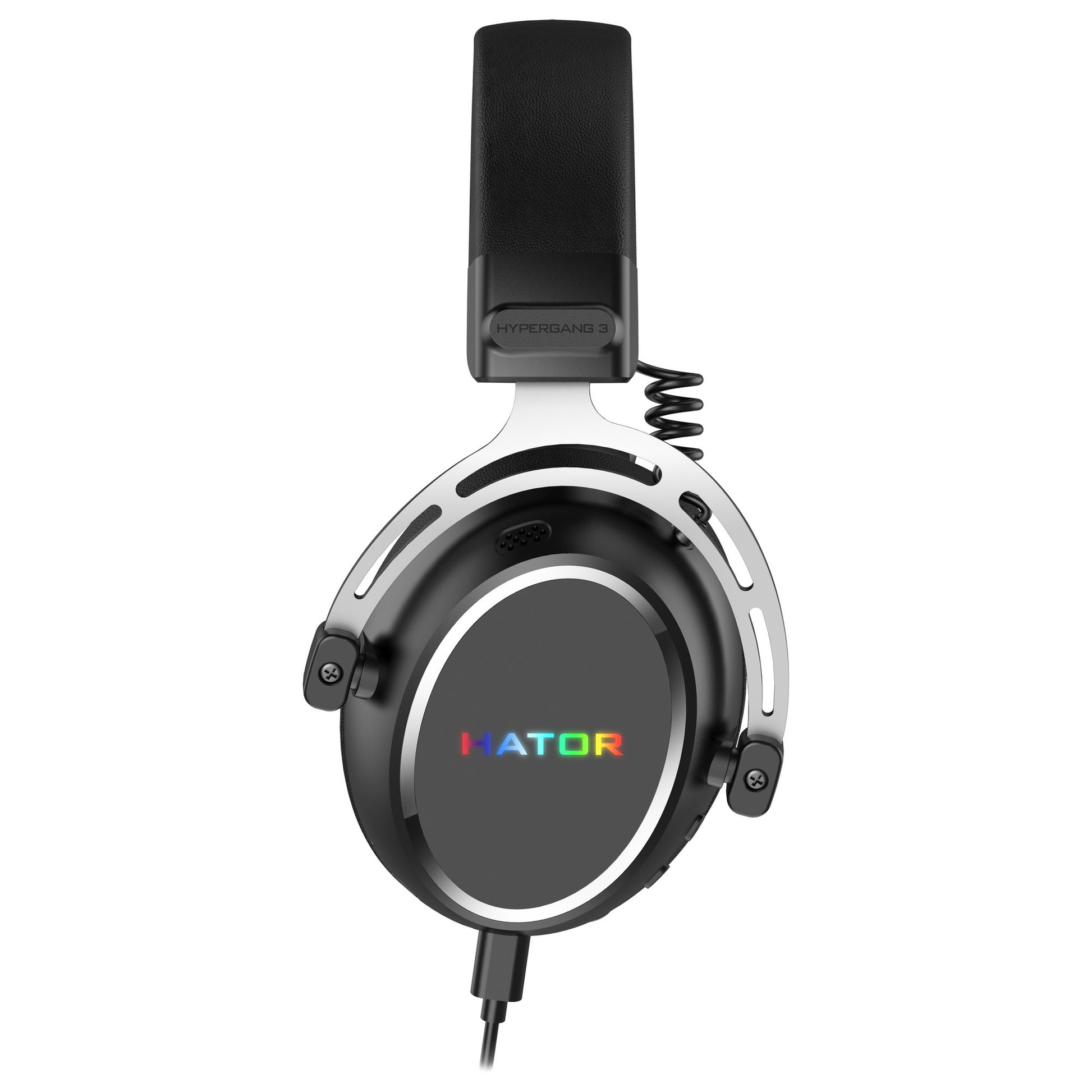 Hator Hypergang 3 USB Over-Ear-Gaming-Headset (schwarz, RGB, 7.1 Virtual Surround, USB Bluetooth)